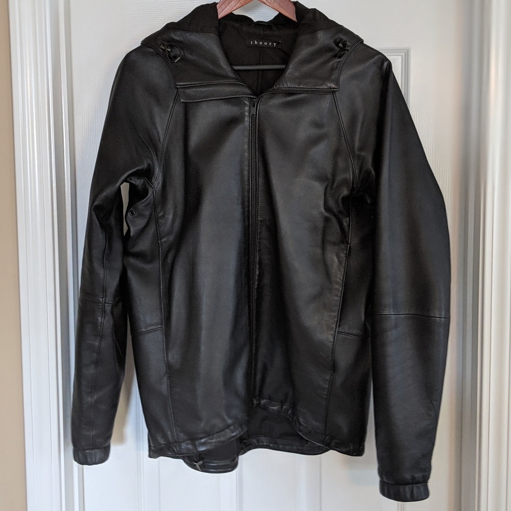 Theory leather jacket